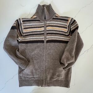 Grandpa Sweater,Men's Large,60 Wool,20 Acrylic,20 Poly,Cardigan,Made in Turkey